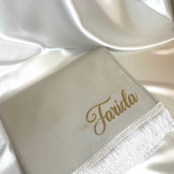 Tapis de prière personnalisé
