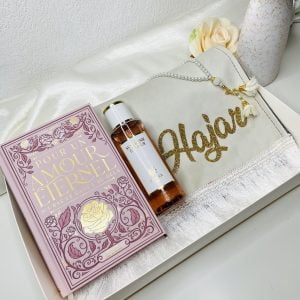 BOX POUR UN AMOUR ETERNEL BLANC CASSÉ